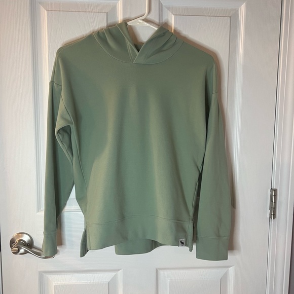 Abercrombie Kids Active Green Hoodie Buttery Soft Sweatshirt 11/12 - Picture 1 of 9